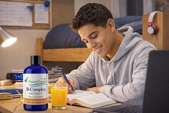 Liquid B-Complex w/ Vit-C, 16oz