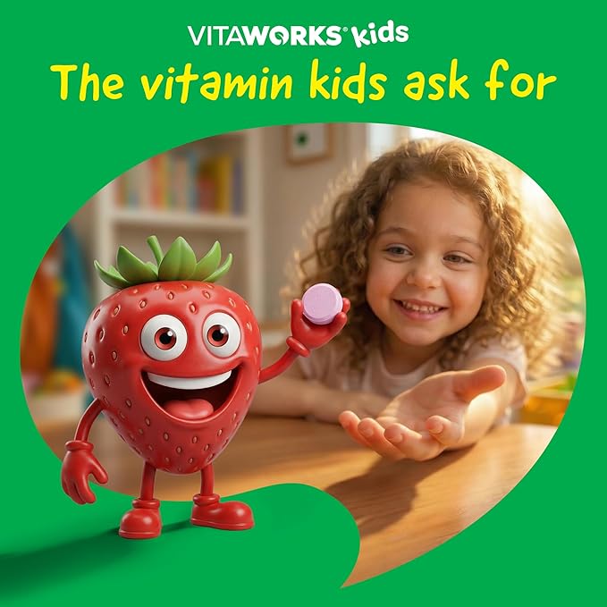 Kids Elderberry With Zinc and Vitamin C - Immune Support Supplement Chewable Tablets - Tasty Natural Mixed Berry Flavor - Vegan, Vegetarian, Gluten Free, Non-GMO, for Children, 120 Chewables