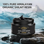 Himalayan Pure Shilajit Resin 600mg 50 Servings with Fulvic Acid & 85+ Trace Minerals Vegan Non-GMO Energy Supplement for Men & Women Ancient Ayurvedic Formula