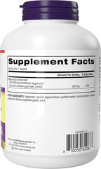 Webber Naturals Magnesium Glycinate Complex 200 mg, 120 Vegetarian Capsules, High Absorption Formula, Supports Bones, Heart, Muscles & Nerves, One-per-Day, Vegan, New Label!