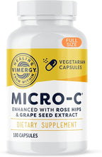 Vimergy Micro-C® Vitamin C Capsules – 500mg per Capsule, Supports Immune Health*, Promotes Collagen Production, Supports Healthy Bones*, Kosher, Vegan & Gluten-Free, Regular Size 180 Capsules