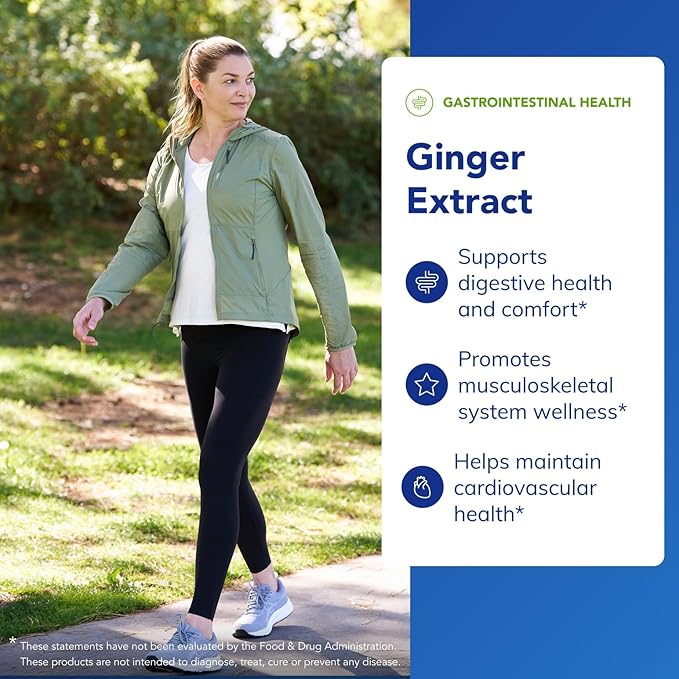 Pure Encapsulations Ginger Extract | Supplement to Support the Digestive, Musculoskeletal, and Cardiovascular Systems* | 120 Capsules