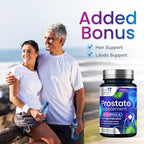 Prostate Health Supplements for Men - 3X Strength with Saw Palmetto Blend Stinging Nettle Root & Pumpkin Seed Support Complex - Supports Bathroom Trips Prostate & Urinary Health - 120 Capsules