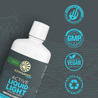Fulvic Acid Trace Minerals Drops Supplement Organic Liquid Mineral Water Drops Vegan | Plant Based Liquid Light Mineral Complex 32 Fl Oz 32 Servings by Sunwarrior
