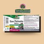 Nature's Answer Saw Palmetto Extract / Promotes Prostate Health / Non-GMO / Gluten-Free, Vegan, Kosher Certified & No Preservatives 1oz