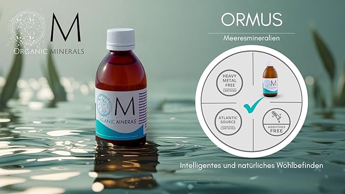 OM Monoatomic Gold & Minerals | Ormus Liquid Supplement | AGQ Labs Certified - Heavy Metals Free | Advanced Biohacking, Mental Clarity & Brain Function | 1000ml (33,8 fl oz)