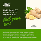 Swanson Full Spectrum Ginger Root 540 mg 100 Caps (4 Pack)
