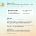 NAD Gummies, NAD Supplement 1000MG, Suger Free NAD+ Gummies, Nicotinamide riboside Resveratrol, Vitamin b3, Anti Aging Supplement, Energy Brain Boost, Watermelon Flavor