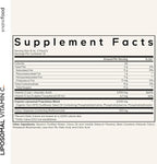 Codeage Liposomal Vitamin C Liquid 1000mg Vitamin C, 4000mg Essential Phospholipids, Supplement For Daily Immune Support, Liposomes For Absorption, Citrus Bioflavonoids, Vitamin E, Non-GMO, 32 Pouches