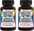 FarmHaven Digestive Enzymes with 18 Probiotics & Herbs | Papaya, Bromelain, Protease & More for Lactose Absorption & Better Digestion | Helps Bloating, Gas, Constipation | Vegetarian, 120 Capsules