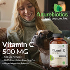 Futurebiotics Vitamin C 500mg Non-GMO, 250 Tablets