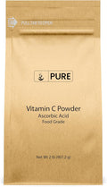 PURE ORIGINAL INGREDIENTS Vitamin C Powder (2 lb) Ascorbic Acid, Non GMO, Dietary Supplement