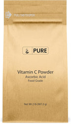 PURE ORIGINAL INGREDIENTS Vitamin C Powder (2 lb) Ascorbic Acid, Non GMO, Dietary Supplement