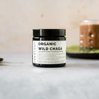 Erbology Organic Chaga Mushroom Powder 50 Servings - 7% Beta-glucans - Immunity Support - Inonotus Obliquus - Small Batch - Sustainably Wild Harvested in Finland - Vegan - Non-GMO - No Added Fillers