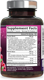Probiotics for Women - Prebiotic and Probiotic Blend 60 Billion CFU Per Serving - 16 Strain Women's Probiotic for pH Balance & Vaginal Support - Digestive & Immune Support, Bottled USA - 120 Capsules