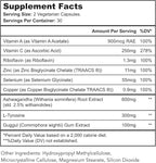 Thyroid Renew Supplement - Thyroid Support for Women with Zinc, Selenium, Copper, Ashwagandha & L-Tyrosine - 60 Capsules