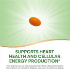 Nature's Way CoQ10 with Ubiquinone, Supports Heart Health*, Supports Cellular Energy Production*, 100 mg per Serving, 120 Softgels (Packaging May Vary)
