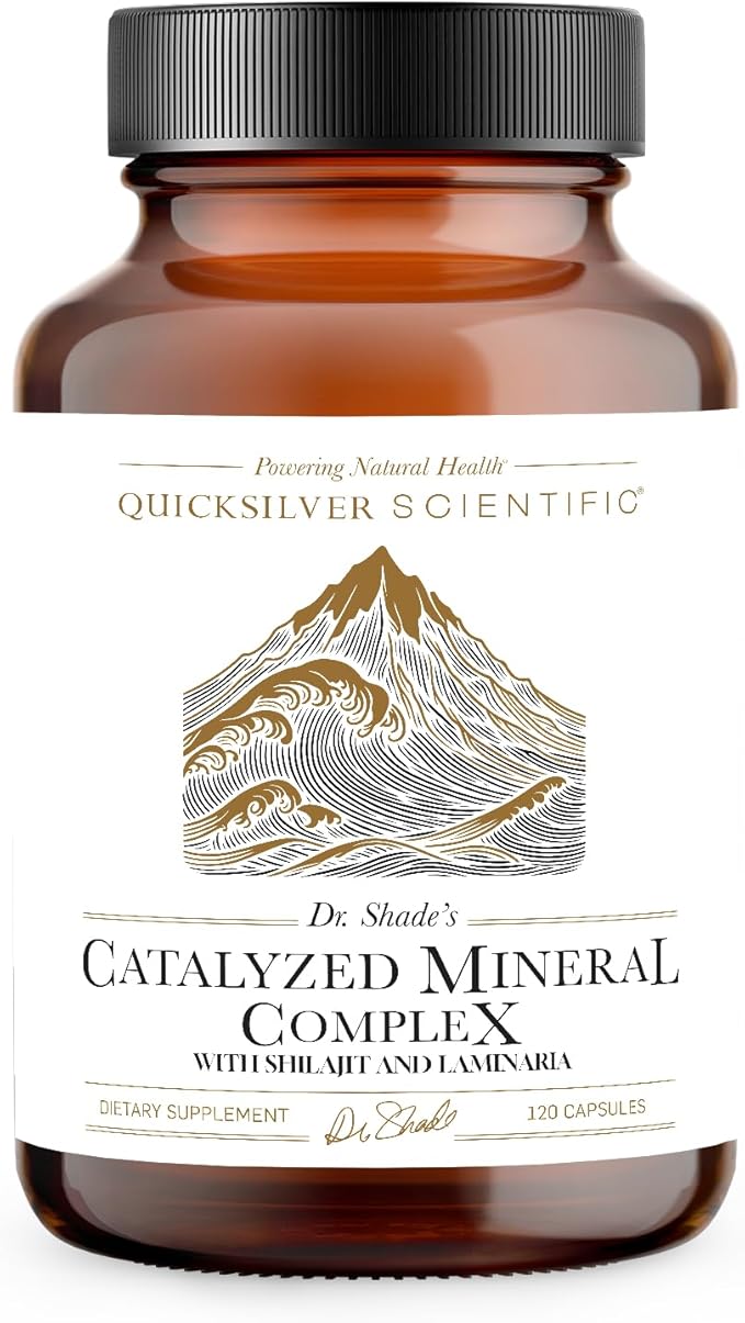 Quicksilver Scientific Vitamin and Mineral Bundle with Dr. Shade's Catalyzed Mineral Complex and Liposomal Ultra Vitamin for Daily Wellness, Energy, Antioxidant Support, Liver Health, Brain Function,
