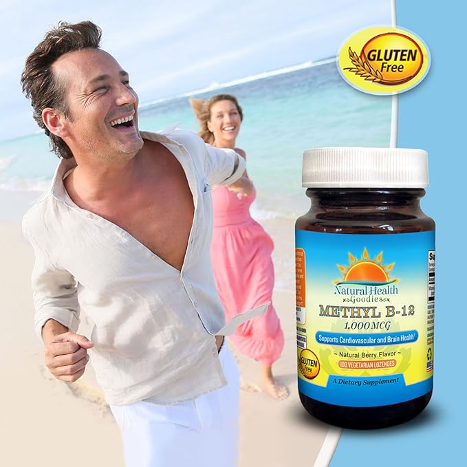 Vitamin B12 Methylcobalamin 1000 mcg Vegan Sublingual Chewable Lozenges