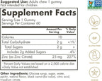 Solgar Zinc Gummies Adult Vitamin with 25mg Ultra Potency Zinc Citrate for Immune Support - Mixed Fruit Flavor, Vegan, Kosher & Gluten Free Gummy Supplements for Women & Men, 2g Sugar, 60 Servings