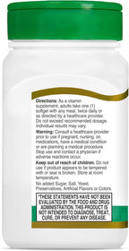 21st Century E 400 I.U. Natural (D-Alpha) Softgels, 110-Count