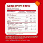 Feel Great Vitamins Kids DHA Gummies with Omega 3 6 9, Vitamin C | Supports Healthy Brain Function, Vision & Heart Health | Gluten Free, Vegetarian | 4 Pack