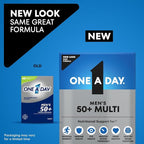 One A Day Men’s 50+ Multivitamins, Supplement with A, C, D, E and Zinc for Immune Health*, Calcium & More, 100 Tablets