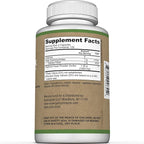 Premium Psyllium Husk Fiber Supplement 1450mg, 240 Capsules