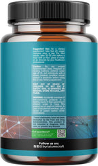 Natural Mind and Memory Supplement for Increased Mental Performance and Clarity Supports Brain Function Made with Pure Green Tea Extract DMAE Bitartrate and Vitamins - 60 Count - 3 Pack