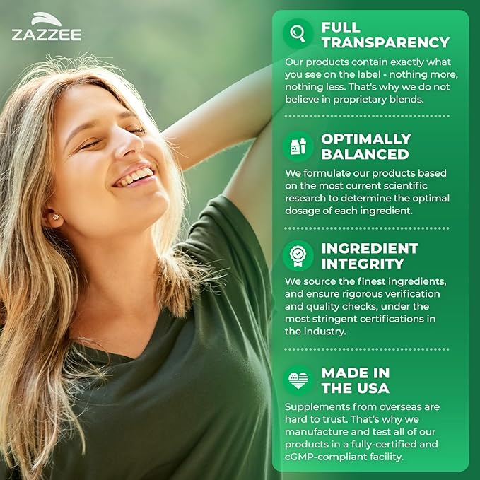 Zazzee USDA Organic D-Mannose, 1000 mg Per Serving, 120 Vegan Capsules, 2 Month Supply, Non-GMO, Urinary Tract & Bladder Support, Potent & Fast-Acting, Lab Tested for Quality & Purity, Made in USA