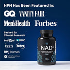 HPN NAD+ Booster – Nicotinamide Riboside Alternative (NAD3) for Men & Women | Anti Aging NRF2 Activator, 312 mg per Serving – Natural Energy Supplement for Longevity & Cellular Health, 30 Veggie Pills