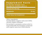 Premier Research Labs Melatonin-ND - Melatonin Liquid, Liquid Melatonin for Adults, Sublingual Melatonin Drops, Made with Organic Ingredients, Vegan Friendly - 2 Fl Oz (54 Servings)