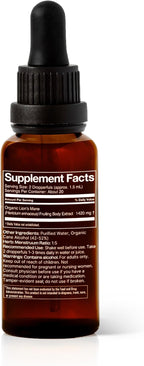 Plant Therapy Organic Lion's Mane Tincture 30 mL (1 oz) Supports Brain Health, Mental Clarity & Memory, Potent & Natural Extraction Process, Vegan, Non GMO, Gluten Free, Liquid, 1 Bottle