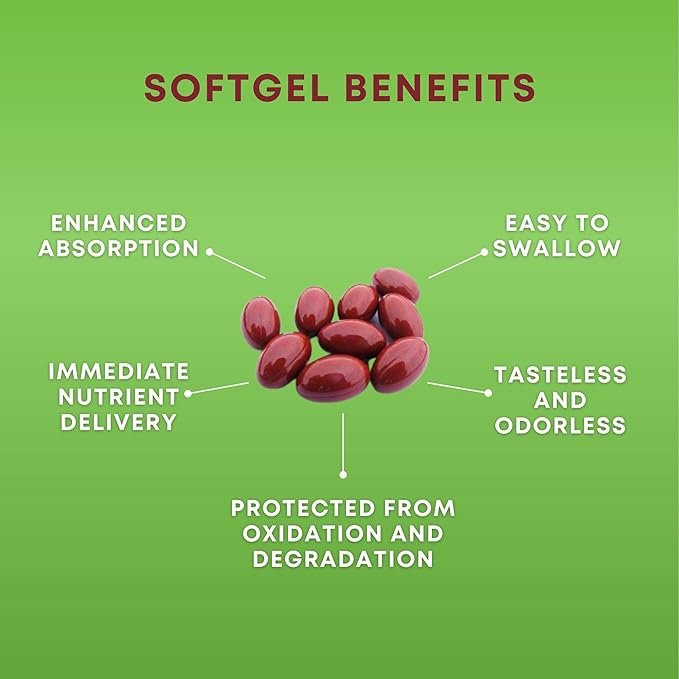 Lycopene - 10MG - 120 Softgels - 3 Month Supply - Premium Quality Antioxidant - 100% Natural Tomato - Great for Prostate Health, Immune System Support, Heart Health and Eyesight Support