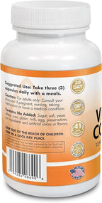 Vitamin Complex Multivitamins and Multiminerals - 12 Vitamins and 14 Minerals, Vitamin A C D3 E B1 B2 B3 B5 B6 B9 B12 H and Minerals - 90 capsules 41 Active Ingredients, Micronized for max absorption.