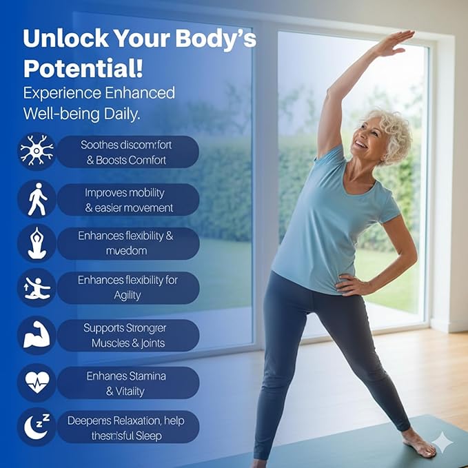 Sciatica Nerve Pain Relie | Botanical Extracts | Carefully Selected Ingredients, Premium Quality, 120 Capsulesf