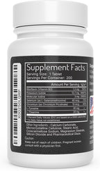 Zen Haus 12.5 mg with Selenium (as Selenomethionine) and More - 200 Tablets - Thyroid Plus Immune Support - High Potency Iodine Tablets - Compare to Lugol's Iodine Pills