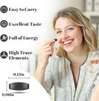 Shilajit Tablets 1000 MG, 100% Himalayan Organic, Shilajit Supplement Rich in Fulvic Acid & 85+ Trace Minerals for Men and Women, Energy & Immune System, 60 Count