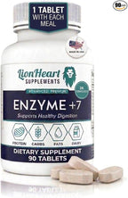 Digestive Enzymes Supplement with Ox Bile Salts 30mg - Betaine HCl 100mg - Supports Digestion, Gas & Bloating - Gallbladder Support (No Gallbladder) - Doctor Formulated - For Men & Women - 90 Tablet