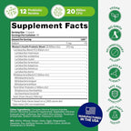Probulin Womens Probiotic - Vaginal, UT, Gut & Immune Health with Lactobacillus Reuteri - 20 Billion CFU, 12 Probiotic Strains & Prebiotics - 90 Vegan, Gluten Free Capsules for Whole-Body Wellness