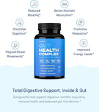 Nootrix Gut Health Complex Supplement | Probiotics for Gut Health, Colon Cleanse & Bloating Relief | Promotes Healthy Digestion | Digestive Enzymes, Postbiotics & Prebiotics | 90 Capsules