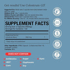 Colostrum-LD Capsules Colostrum with Liposomal Delivery - High Absorption - 240 Capsules