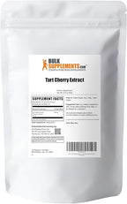 BulkSupplements.com Tart Cherry Extract Powder - Tart Cherry Supplement, Herbal Supplement - Antioxidant Source, Gluten Free, 500mg per Serving, 250g (8.8 oz) (Pack of 1)
