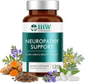 IHW Nerve Savior for Neuropathy, 120 Capsules Neuropathy Supplements, with 600 Mg Alpha Lipoic Acid & B Vitamins, Fortifying Nerves in Fingers, Hands, Toes, & Feet, Peripheral Relief Support
