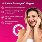 FORTIBONE® Premium Bone Health Collagen Peptides w/FORTIGEL®, VERISOL® & TENDOFORTE®, Clinically-Supported for Bones, Joints Skin Hair Nails, Hydrolyzed Collagen, Anti-Aging Formula (30 Servings)