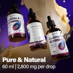 FloraBliss Urolithin A Supplement 2800 mg Liquid Drops | with Trans-Resveratrol, Collagen Peptides, Pomegranate Extract, Hyaluronic Acid, Vitamin E & C | 60ml |30-Day Supply