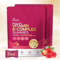 VivoNu Vitamin B Complex Gummies, 6000 mcg Methylated Vitamin B12, with B6 B1, B2, B3, B5, B7, Methylfolate, Vitamins A C D E, Vegan, Non GMO, Methylated B Complex Vitamin (2 Bag)