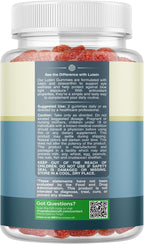 Vision Support Gummies for Adults - Lutein and Zeaxanthin Supplements for Eye Health - Potent Lutein Eye Vitamins for Blue Light Protection Dryness Strain Support & Visual Sharpness - 30 Count