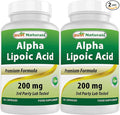 Best Naturals Alpha Lipoic Acid 200 Mg 120 Capsules (120 Count (Pack of 2))
