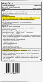alli Diet Weight Loss Supplement Pills, Orlistat 60mg Capsules, 170 Count